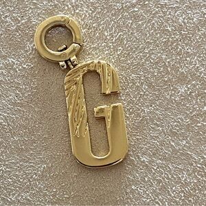 Gorjana Parker Initial ‘G’ 18k Gold Plated Charm